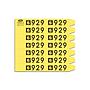 Etiquetas - Ticket Sencillo # 6 - Cleaner Supply - 1000/1 - Und