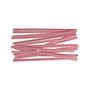 Partes - Amarras - 7" Blanco/Rojo 2000/1 - Und