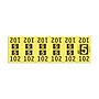 Etiquetas - Tickets Numerados  - CLEANER SUPPLY - #5 Amarillo 1000/1 - Und