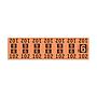Etiquetas - Tickets Numerados  - CLEANER SUPPLY - #6 Naranja - Und