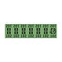 Etiquetas - Tickets Numerados  - CLEANER SUPPLY - #6 Verde - Und