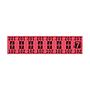 Etiquetas - Tickets Numerados  - CLEANER SUPPLY - #7 Rojo - Und