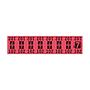 Etiquetas - Tickets Numerados  - CLEANER SUPPLY - #7 Rojo - Und