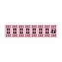 Etiquetas - Tickets Numerados  - CLEANER SUPPLY - #7 Rosado - Und