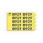 Etiquetas - Ticket Sencillo # 4 - Cleaner Supply - 1000/1 - Und