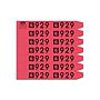 Etiquetas - Ticket Sencillo # 6 - Cleaner Supply - 1000/1 - Und