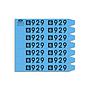 Etiquetas - Ticket Sencillo # 6 - CLNR - 1000/1 - Und